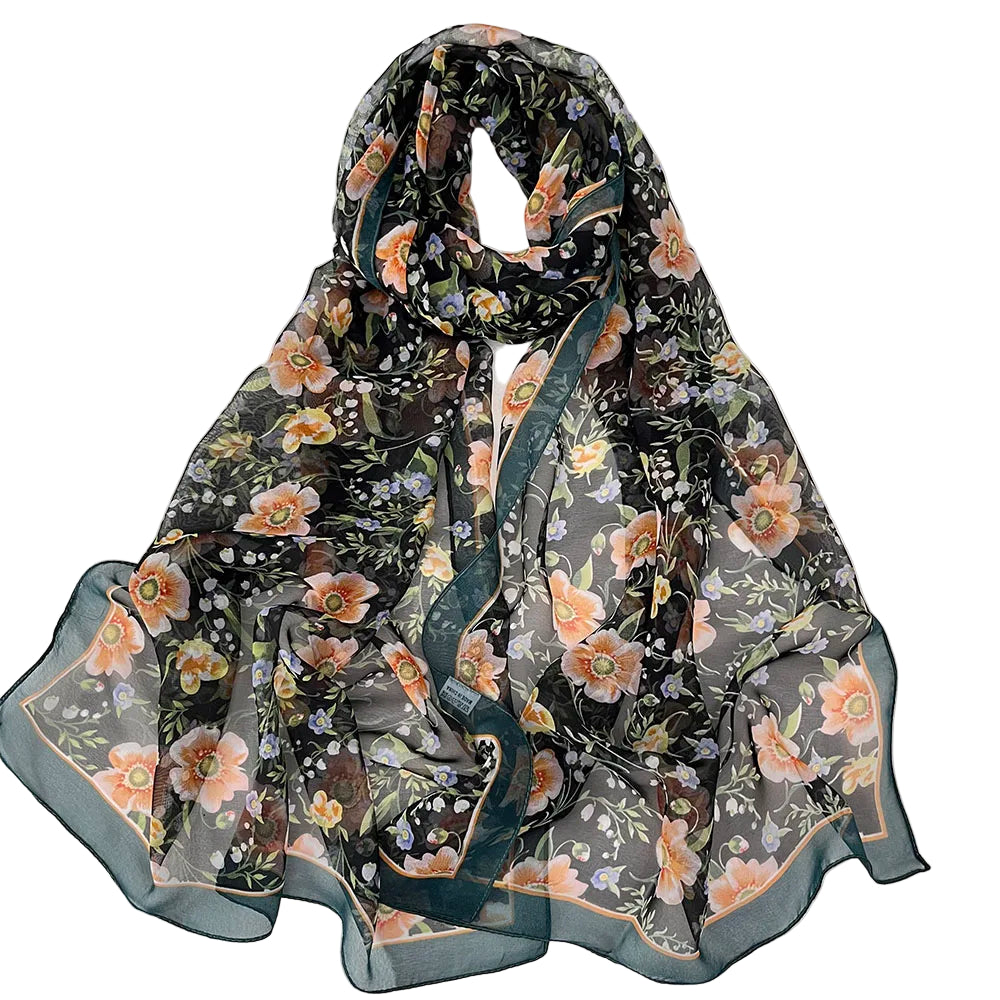 Foulard Hijab Ginevra en Georgette. https://mamizora.fr/