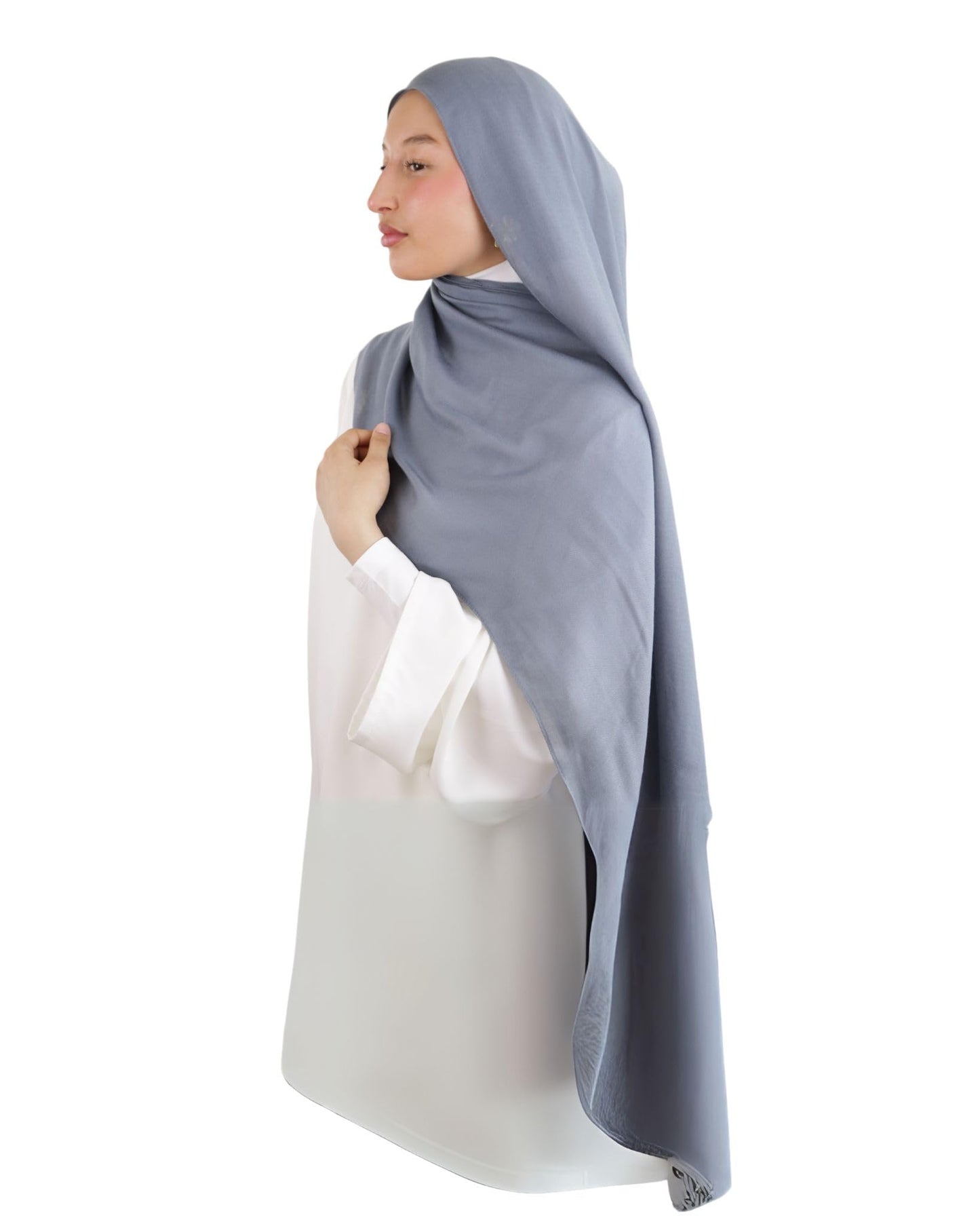 Hijab en coton Modal pour Femme musulmane Voilée - Tissu Respirant, Anti-Allergie et Confortable MDL00