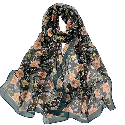 Foulard Hijab Ginevra en Georgette. https://mamizora.fr/