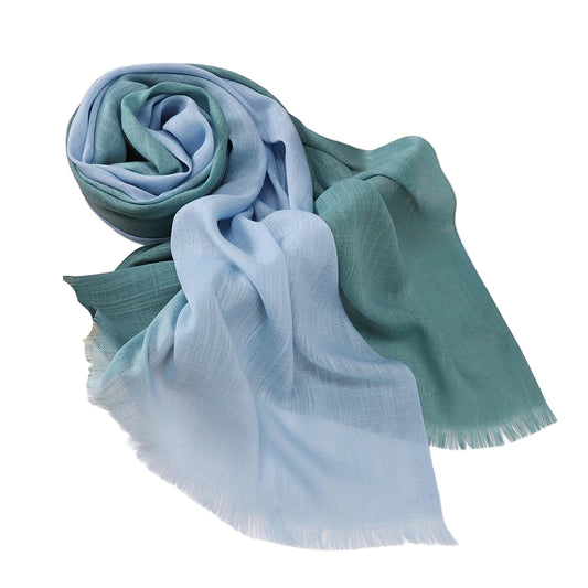 Echarpe Hijab Leila en Polyester – Voile Frivolité, 180 x 70 cm, Décontracté