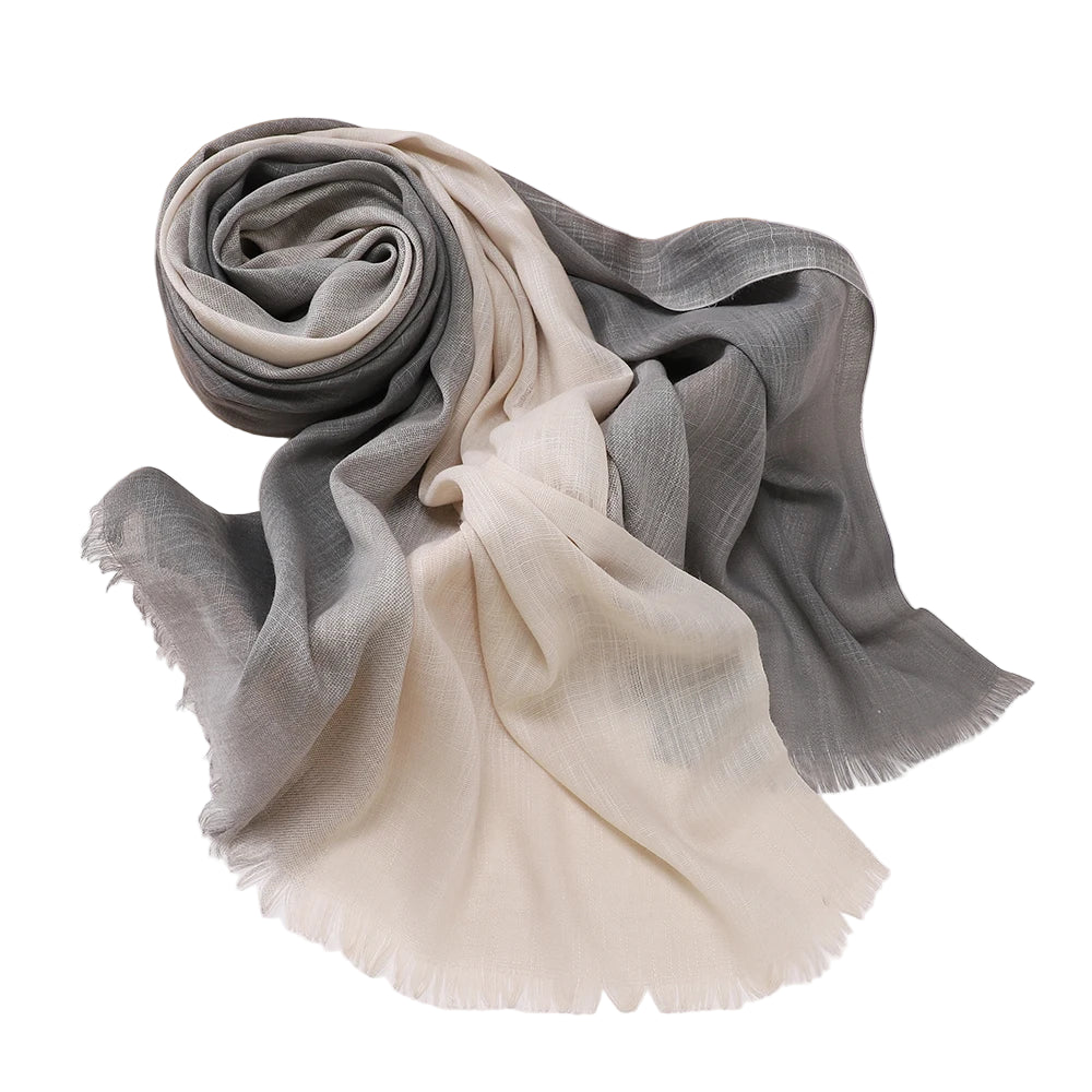 Echarpe Hijab Nora en Polyester – Voile Frivolité, 180 x 70 cm, Décontracté. https://mamizora.fr/