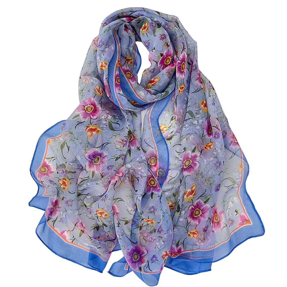 Foulard Hijab Vittoria en Georgette. https://mamizora.fr/