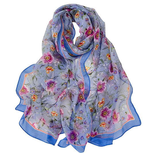 Foulard Hijab Vittoria en Georgette. https://mamizora.fr/