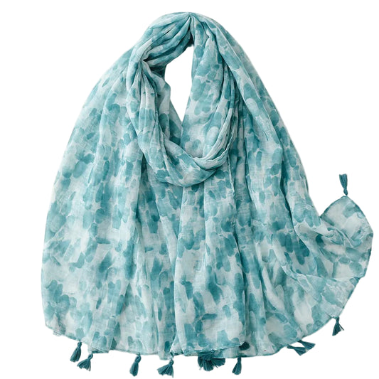 Foulard hijab Alma à motif imprimé Floral. https://mamizora.fr/