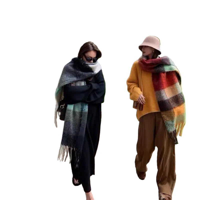 Écharpe Hijab Dana d'hiver luxueuse et chaude 6. https://mamizora.fr/