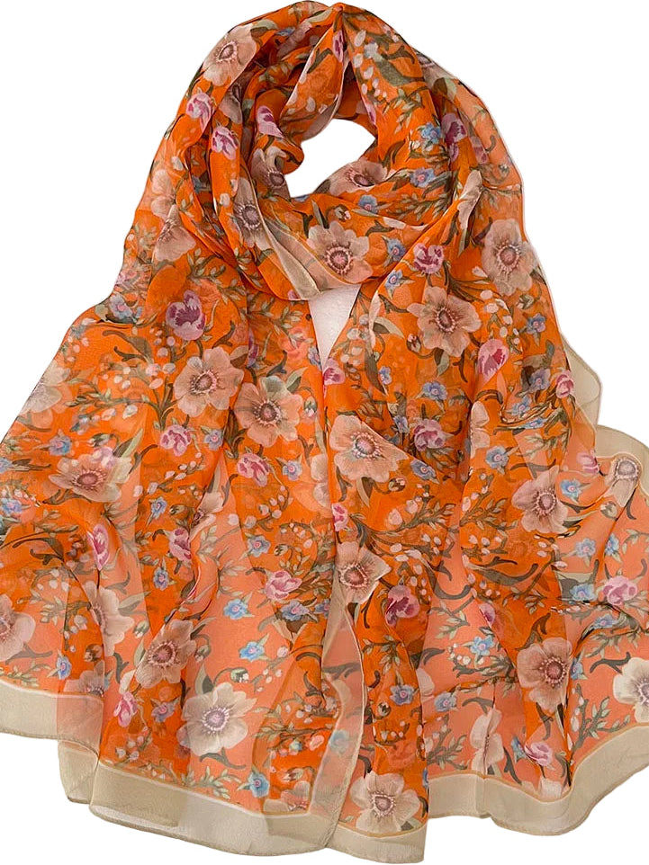 Foulard Hijab Emma en Georgette. https://mamizora.fr/