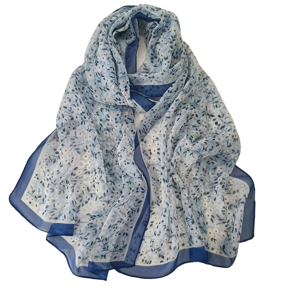 Foulard Hijab Martina en Georgette. https://mamizora.fr/