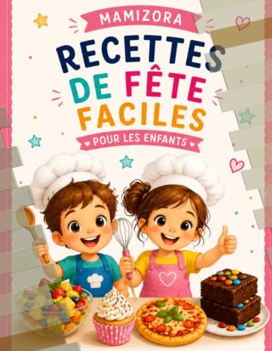 Couverture de Recettes de fête faciles pour les enfants